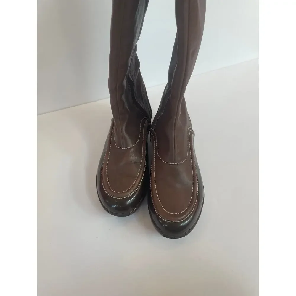 Cole Haan‎ Nike Air Waterproof Boot Brown Size 6.5, Lined